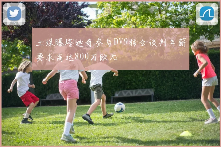 土媒曝塔迪奇参与DV9转会谈判年薪要求高达800万欧元