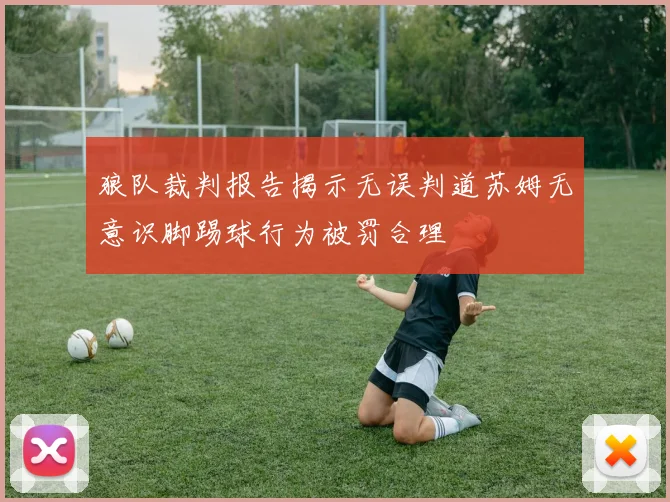 狼队裁判报告揭示无误判道苏姆无意识脚踢球行为被罚合理